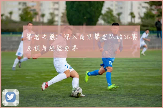 攀岩之巅：深入南京攀岩队的比赛历程与经验分享