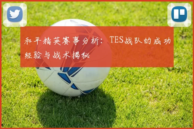 和平精英赛事分析：TES战队的成功经验与战术揭秘