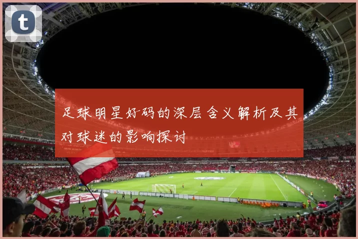 足球明星好码的深层含义解析及其对球迷的影响探讨