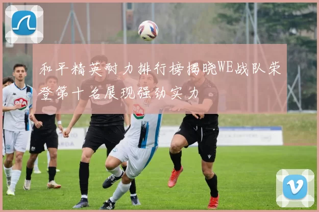 和平精英耐力排行榜揭晓WE战队荣登第十名展现强劲实力