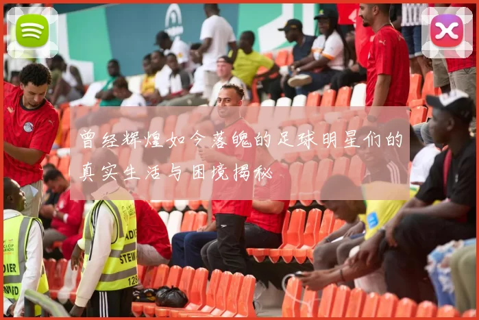 曾经辉煌如今落魄的足球明星们的真实生活与困境揭秘